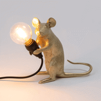 Seletti  Sitting Mouse Lamp